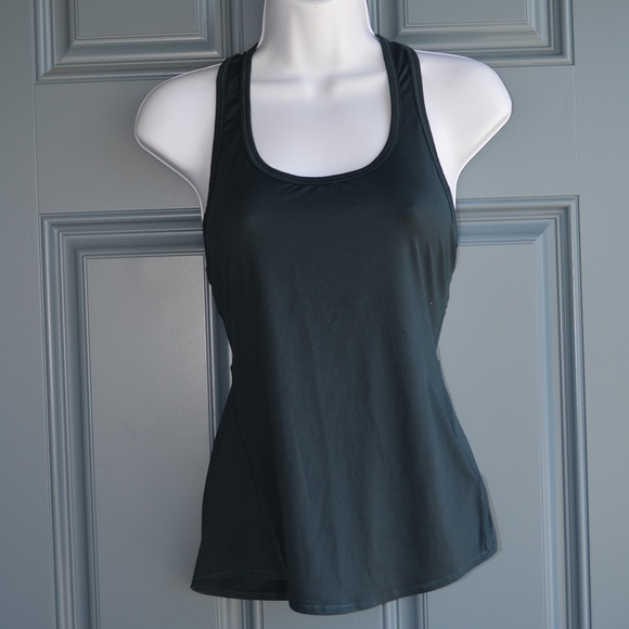 Athleta Tops - Dark Blue Green Shanti Racer Back Tank by Athleta